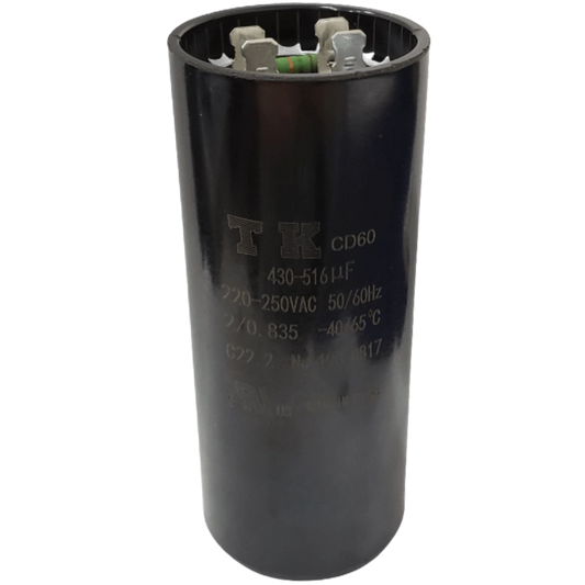 Capacitor De Partida 430uF+516uF 220/250V 46x111mm (Fast-on)