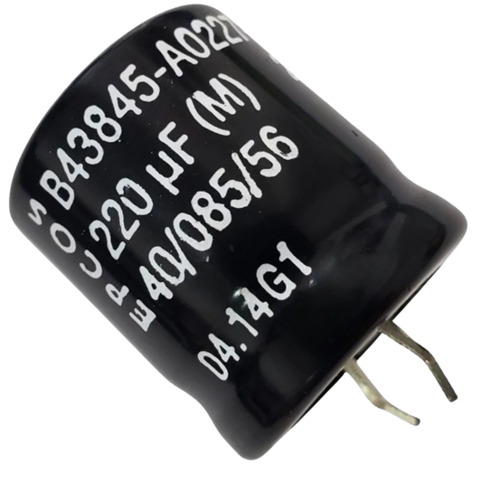 Capacitor Eletrolítico Snap-in 220uF 250V 22x25mm