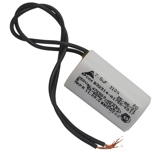 Capacitor De Partida 7,5uF 250V 25x49mm