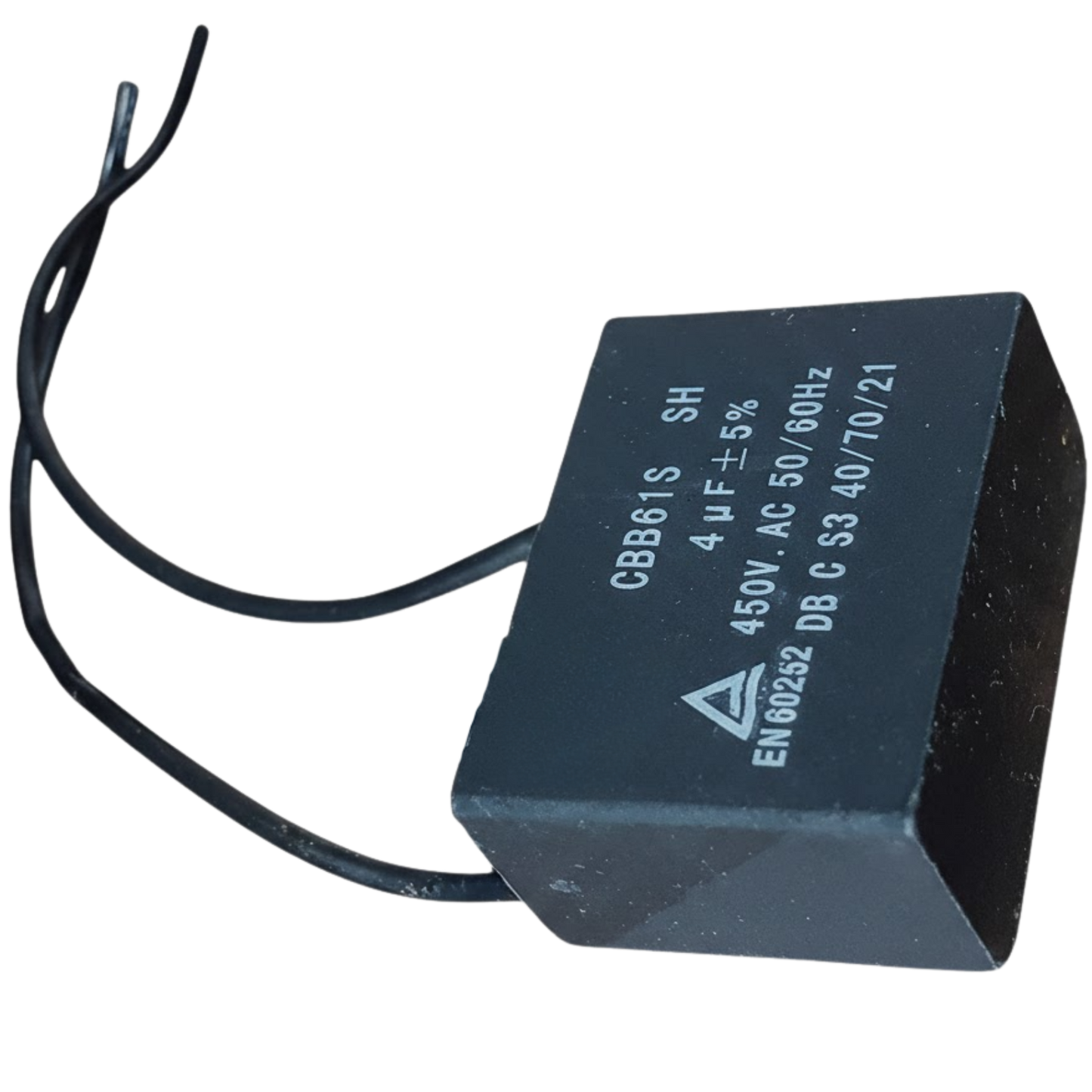 Capacitor De Partida CBB61 4uf 450V (2Fios)