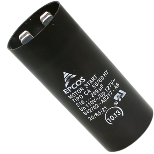 Capacitor De Partida 216uF+259uF 110V 36x70mm (Fast-on)