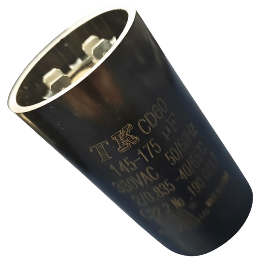 Capacitor De Partida 145uF+175uF 330V 46x86mm (Fast-on)