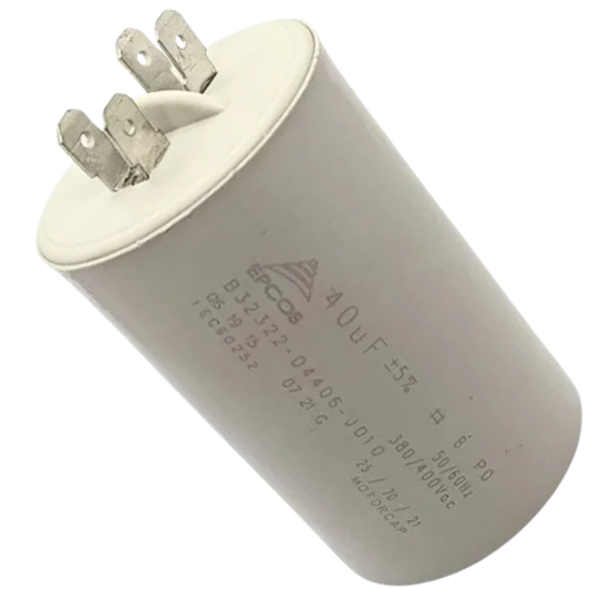 Capacitor De Partida 40uF 380/400V 45x72mm (Fast-on)