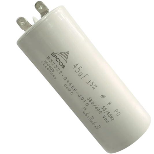 Capacitor De Partida 45uF 380/400V 40x98mm (Fast-on)