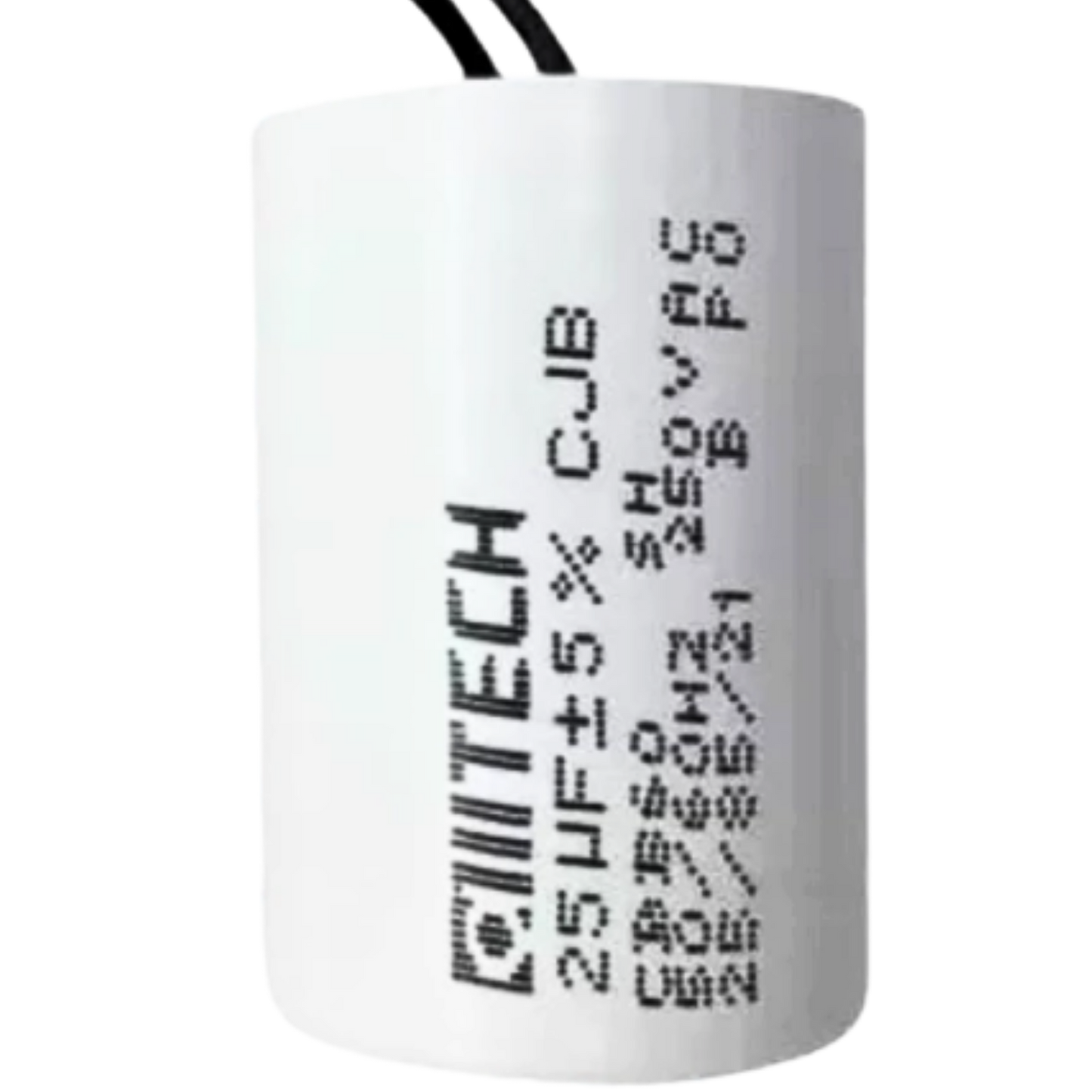 Capacitor De Partida 25uF 250V 30x47mm (2Fios)