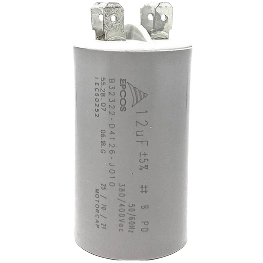 Capacitor De Partida 12uF 400V 35x62mm (Fast-on)
