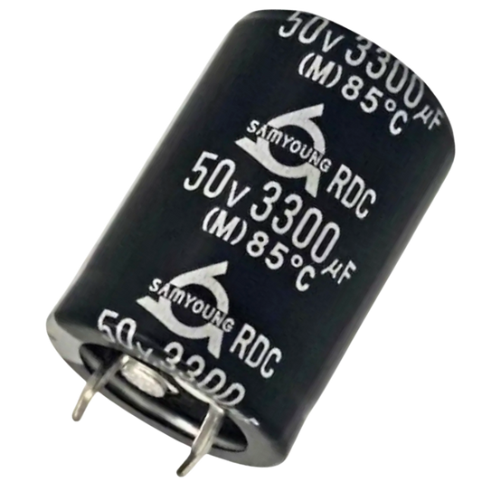 Capacitor Eletrolítico Snap-in 3300uF 50V 25x25mm