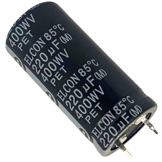 Capacitor Eletrolítico Snap-in 220uF 400V 22x46mm