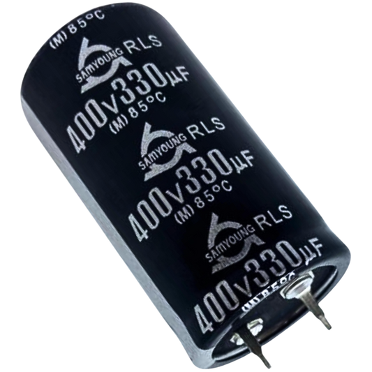 Capacitor Eletrolítico Snap-in 330uF 400V 25x45mm