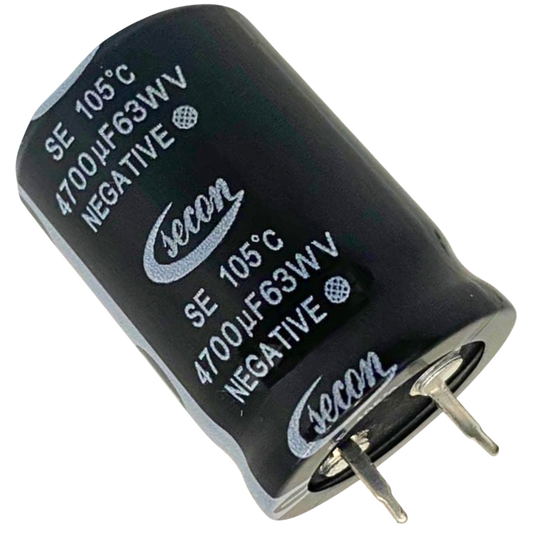 Capacitor Eletrolítico Snap-in 4700uF 63V 25x35mm