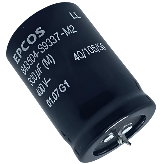 Capacitor Eletrolítico Snap-in 330uF 400V 30x45mm