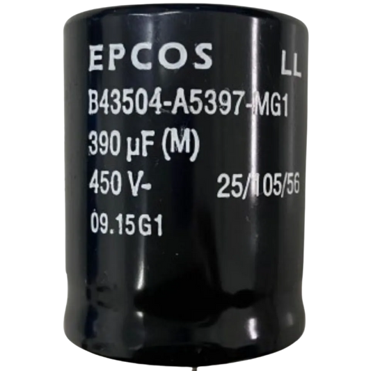 Capacitor Eletrolítico Snap-in 390uF 450V 35x45mm