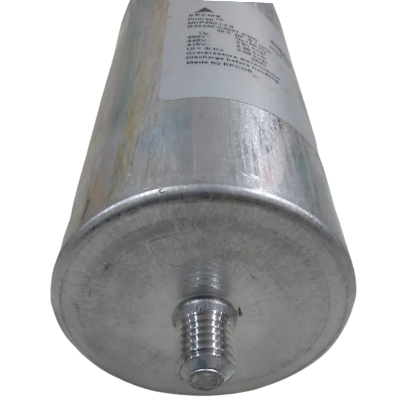 Capacitor Phicap 38,5uF 480V 3,3kVar B32340-C4031-A 64x142mm