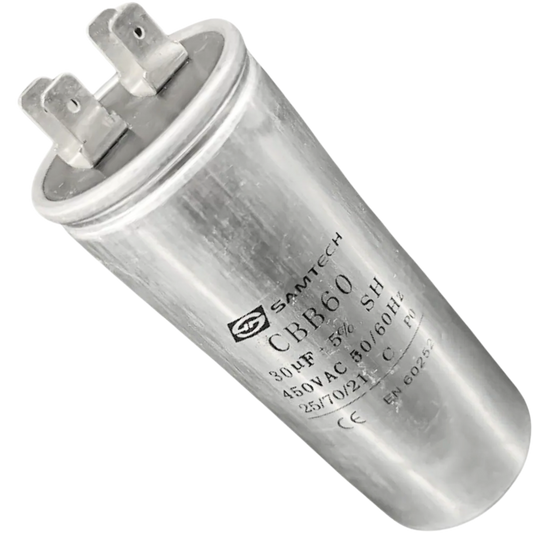 Capacitor De Partida 30uF 450V 40x100mm (Fast-on)