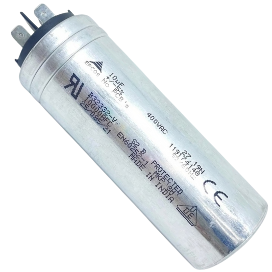 Capacitor de Partida 10uF 400V 35x78mm (Fast-on)