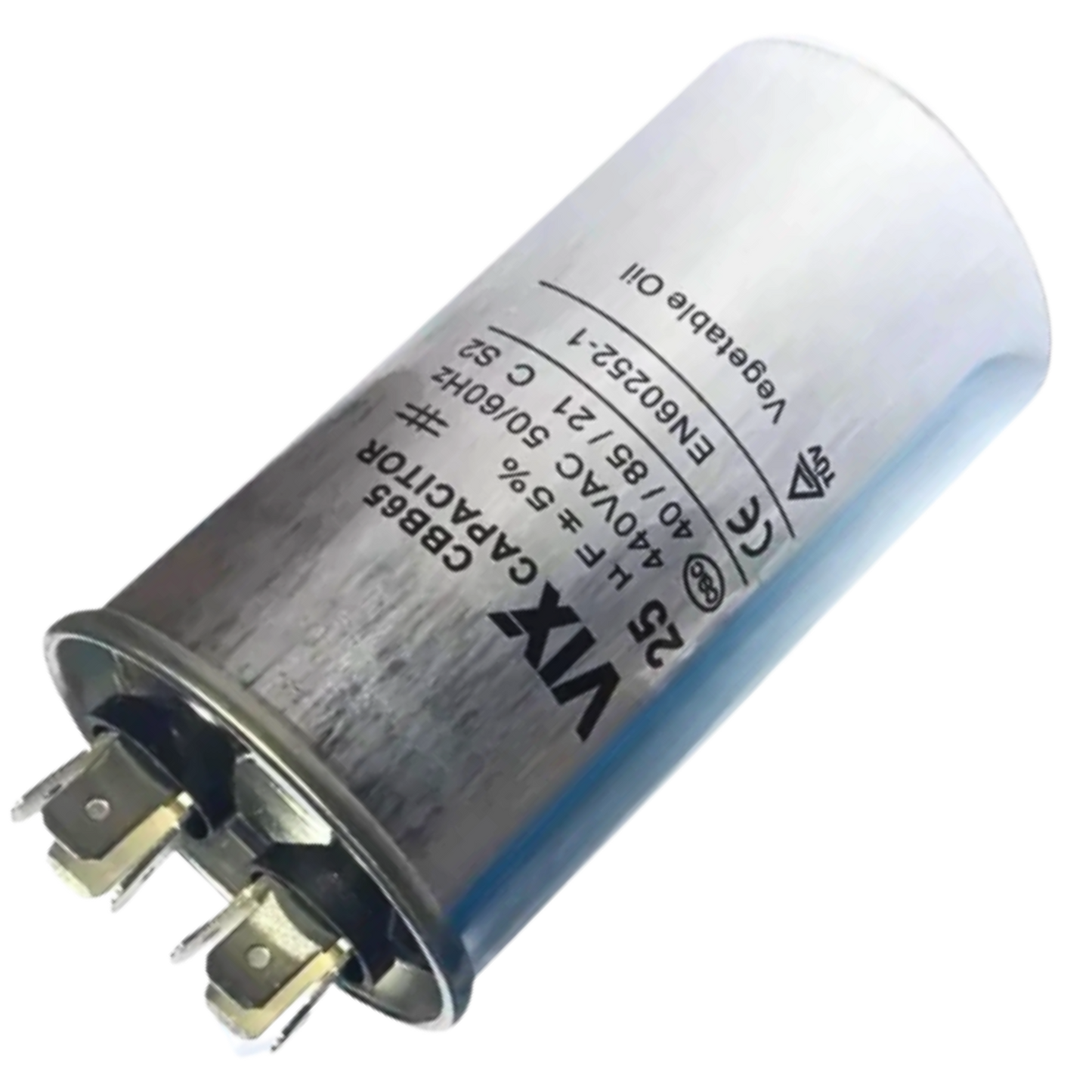 Capacitor Partida 25uF 440V 45x90mm (Fast-on)