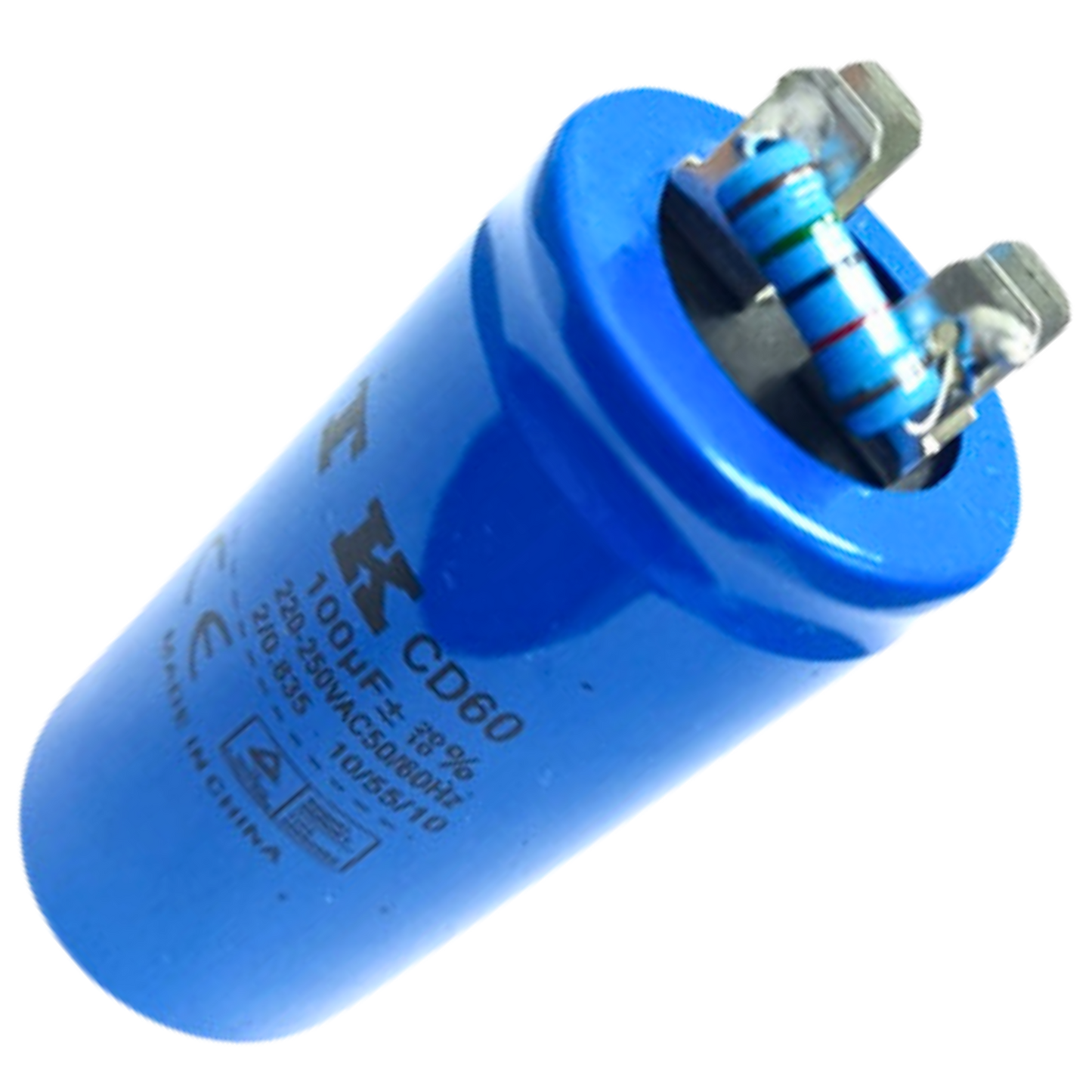Capacitor De Partida 100uF 220/250v 42x80mm (Fast-on)