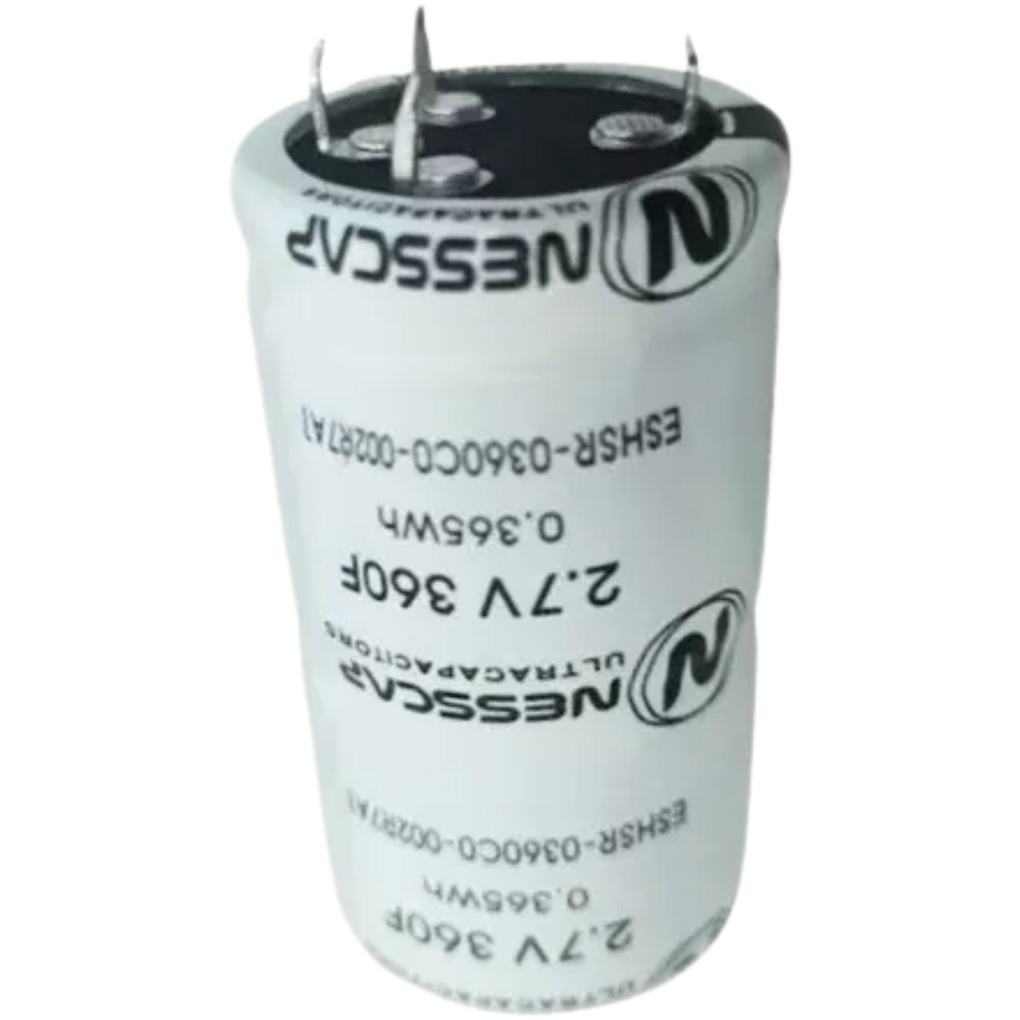 Capacitor Eletrolítico Snap-in 360F 2,7V 36x65mm
