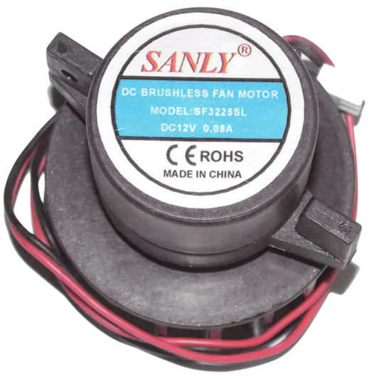 Microventilador SF3225SL 12VDC 0,08A P/umidificador
