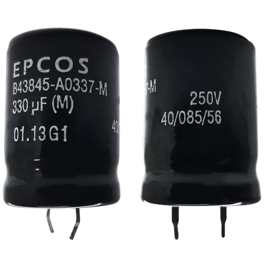Capacitor Eletrolítico Snap-in 330uF 250V 22x30mm