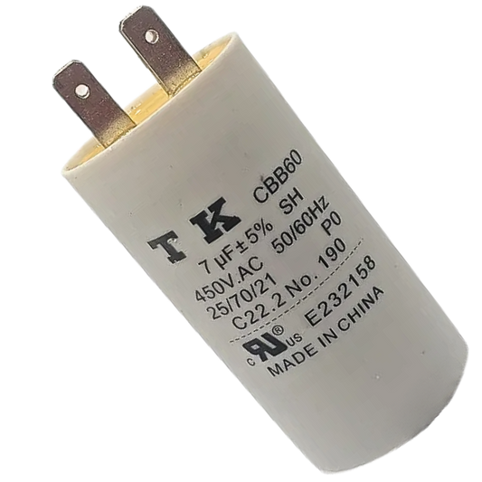 Capacitor De Partida 25uF 450V 45x72mm (Fast-on)