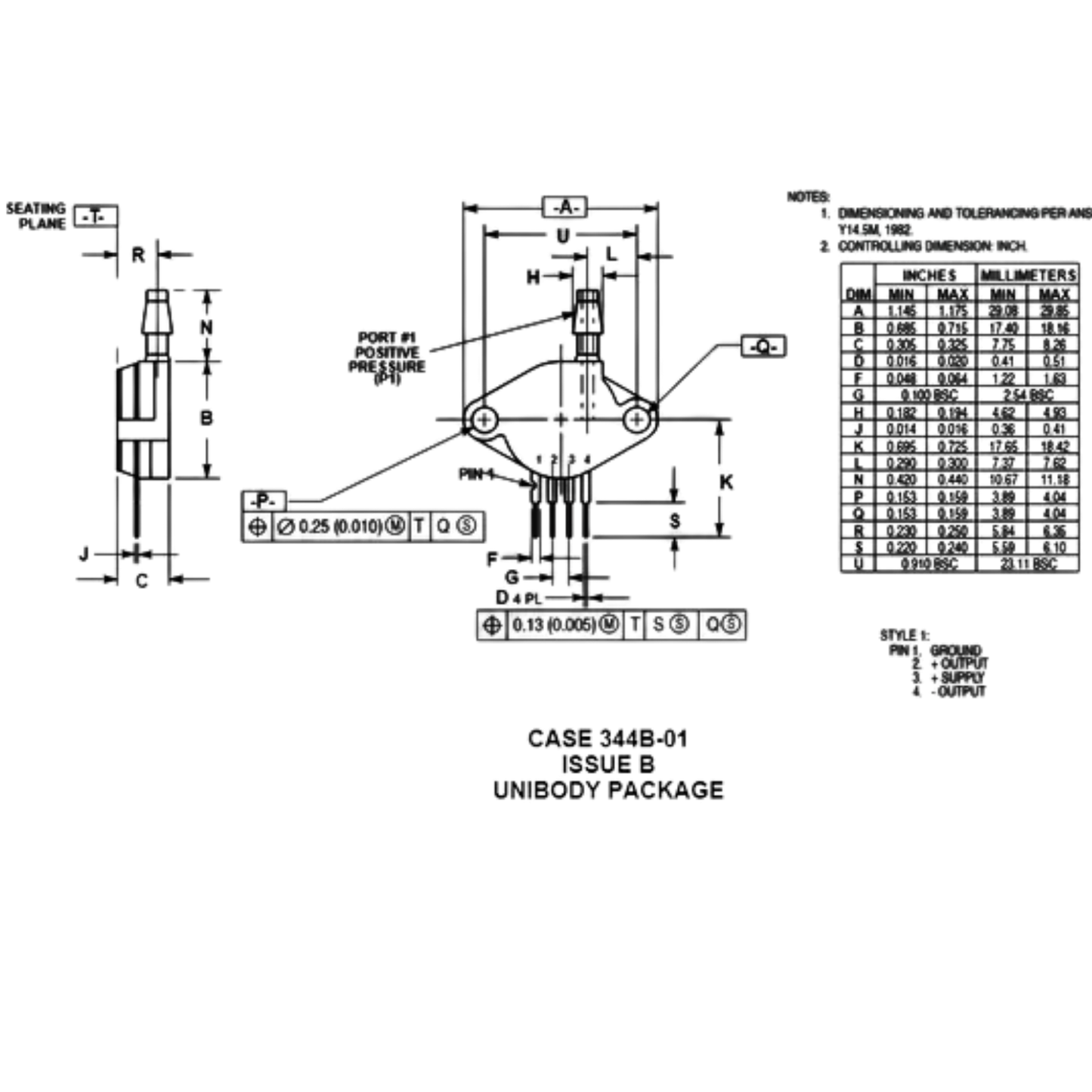 Sensor De Pressão MPX2200DP