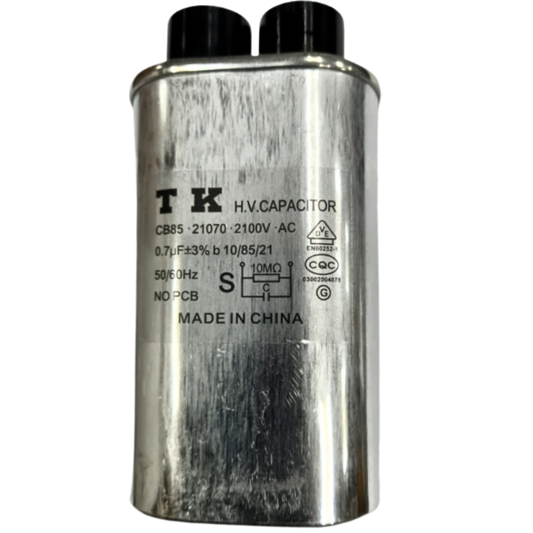 Capacitor De Microondas CB85 0,70uF 2100V 32x52mm
