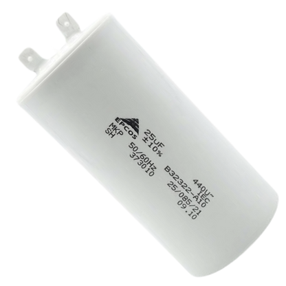 Capacitor De Partida 25uF 440V 45x95mm (Fast-on)