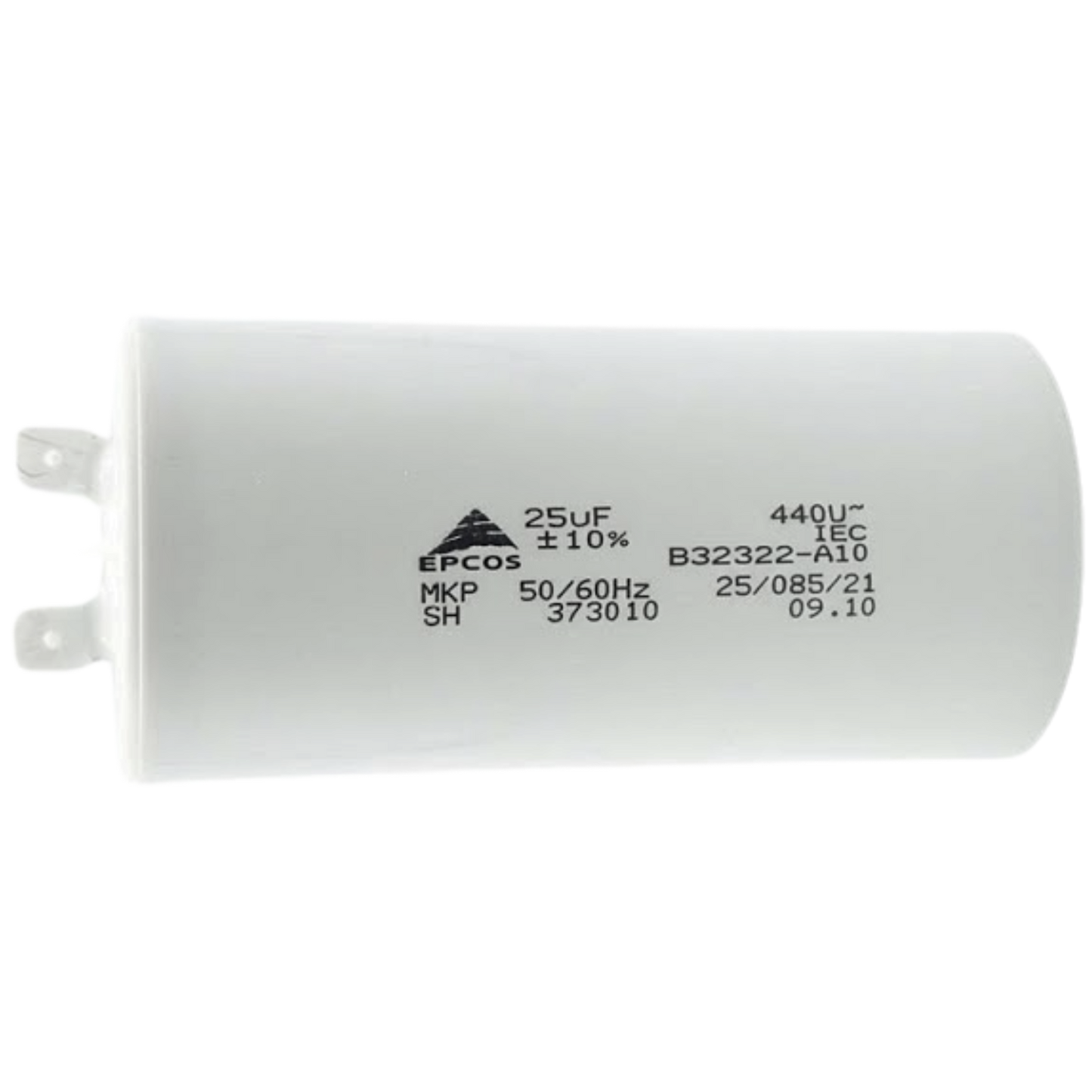 Capacitor De Partida 25uF 440V 45x95mm (Fast-on)
