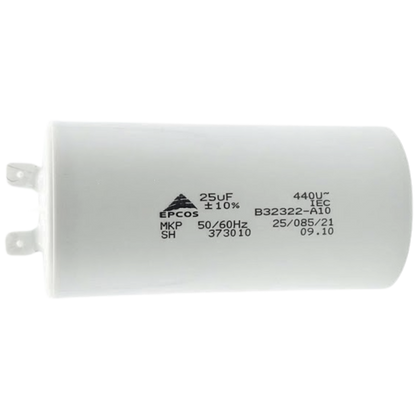 Capacitor De Partida 25uF 440V 45x95mm (Fast-on)