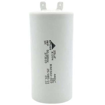 Capacitor De Partida 25uF 440V 45x95mm (Fast-on)