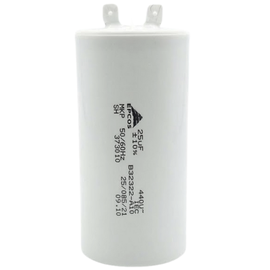 Capacitor De Partida 25uF 440V 45x95mm (Fast-on)