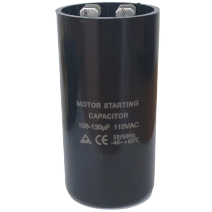Capacitor De Partida 108uF+130uF 110V 36x70mm (Fast-on)