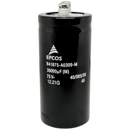 Capacitor Eletrolítico Giga 30000uF 75V 50x105mm
