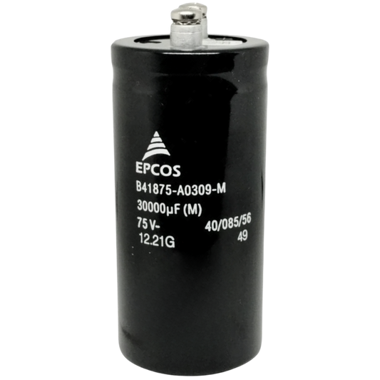Capacitor Eletrolítico Giga 30000uF 75V 50x105mm