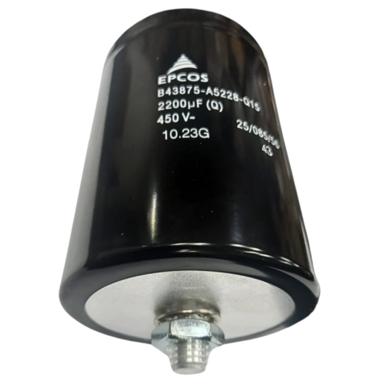Capacitor Eletrolítico Giga 2200uF 450V 75x105mm