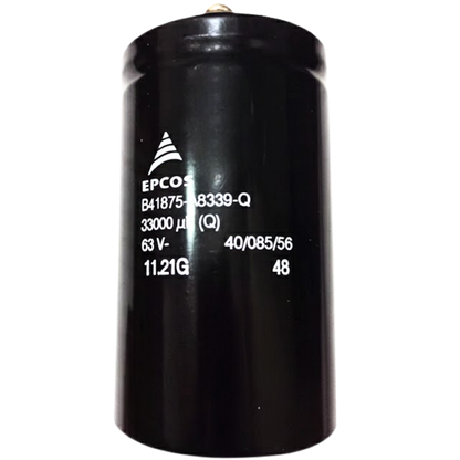 Capacitor Eletrolítico Giga 33000uF 63V 65X105mm