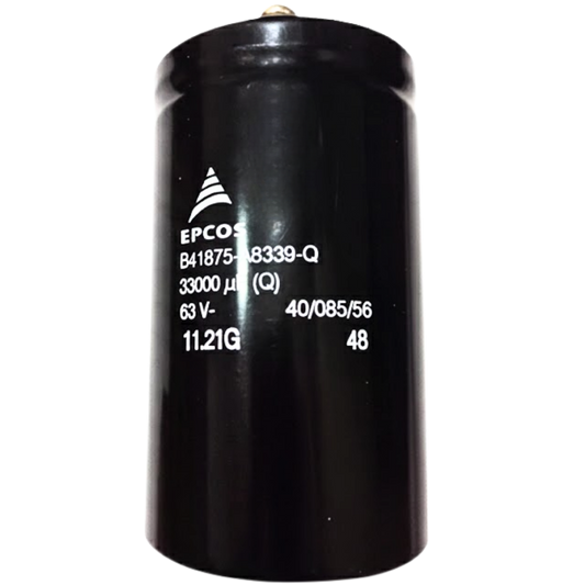 Capacitor Eletrolítico Giga 33000uF 63V 65X105mm