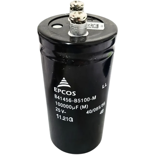 Capacitor Eletrolítico Giga 100000uF 25V 51x105mm