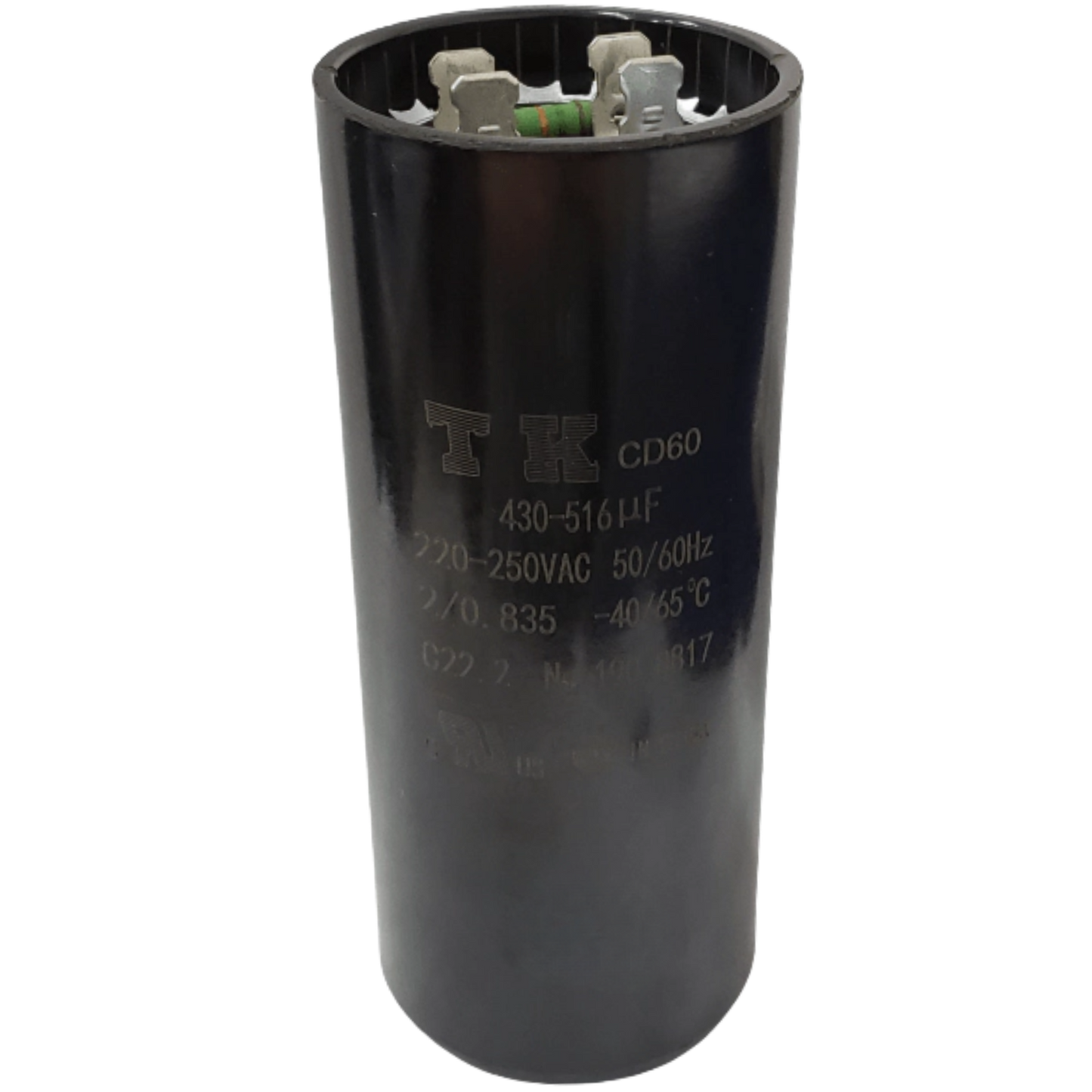 Capacitor De Partida 430uF+516uF 220/250V 46x111mm (Fast-on)