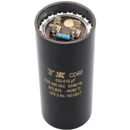 Capacitor De Partida 430uF+516uF 220/250V 46x111mm (Fast-on)