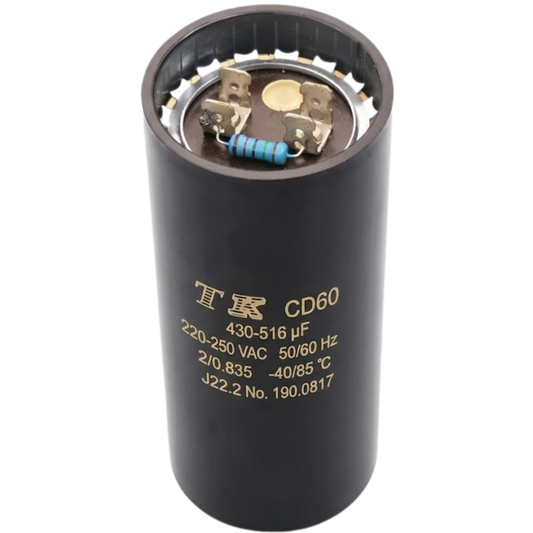 Capacitor De Partida 430uF+516uF 220/250V 46x111mm (Fast-on)