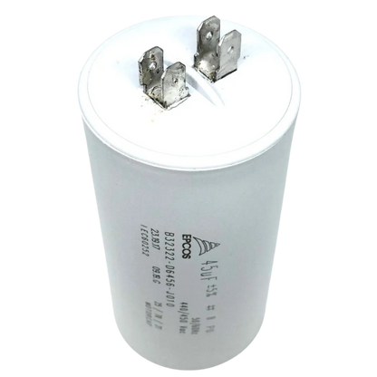 Capacitor De Partida 45uF 450V 50x95mm (Fast-on)