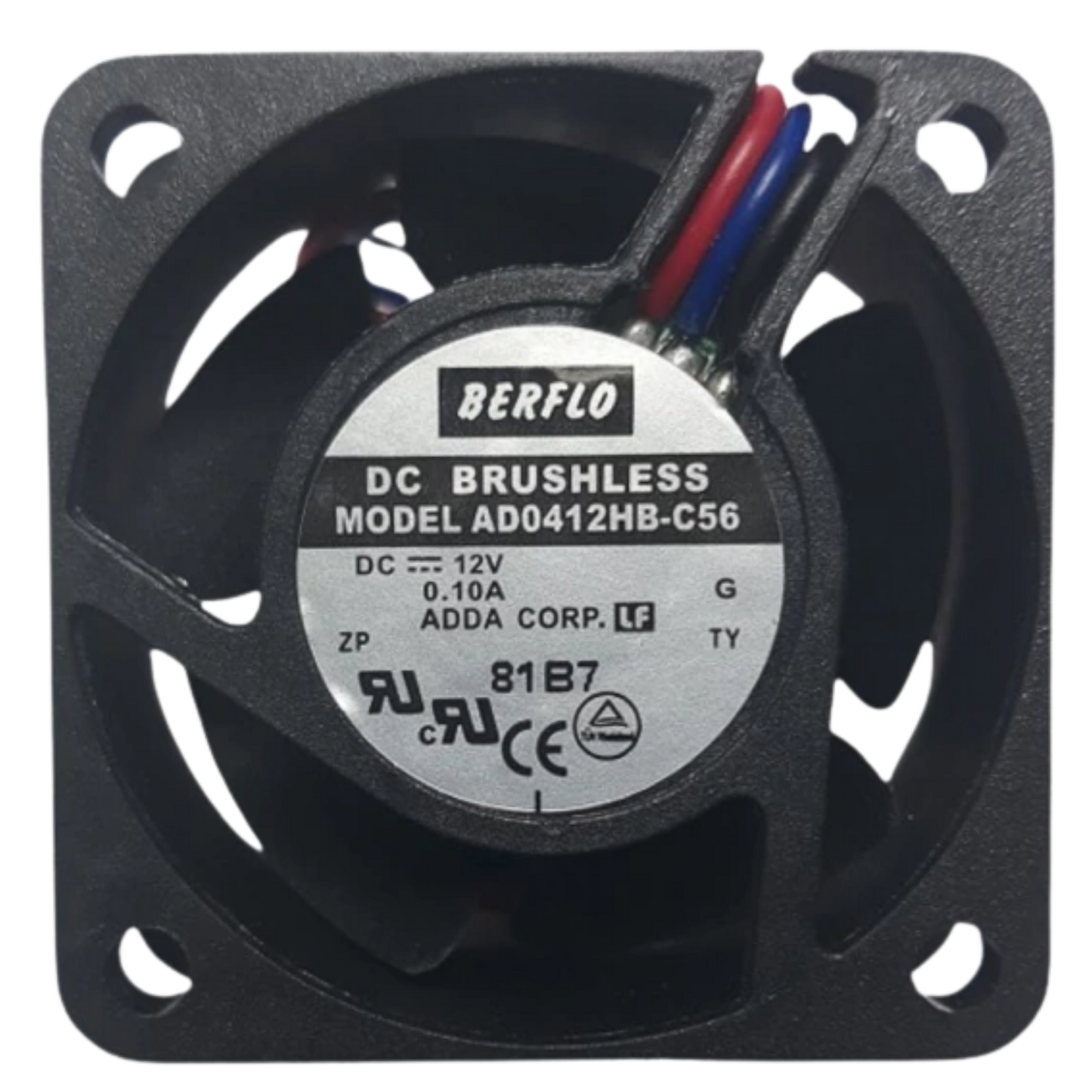Microventilador AD0412HB-C56 12VDC 0,10A 40x40x20mm