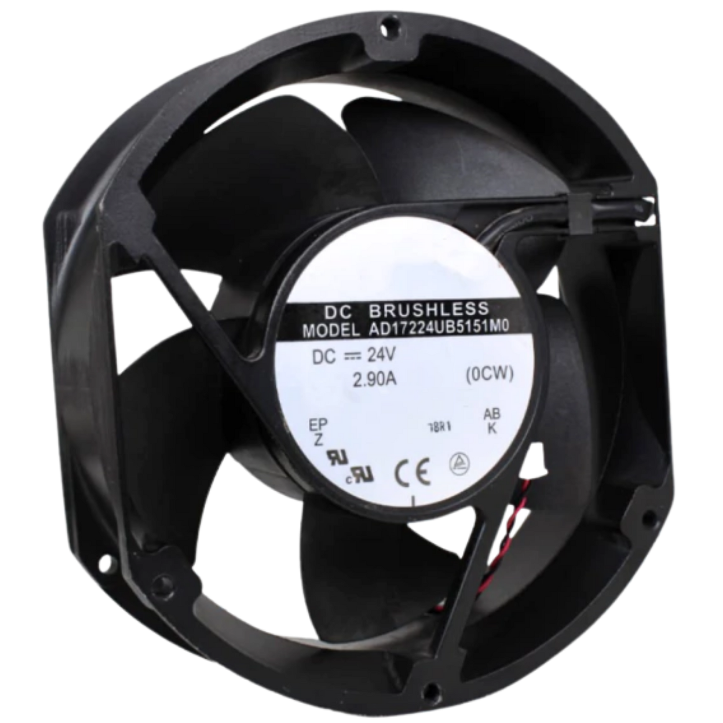 Microventilador AD17224UB5151MO 24VDC 2,90A 172x150x50mm