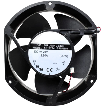 Microventilador AD17224UB5151MO 24VDC 2,90A 172x150x50mm