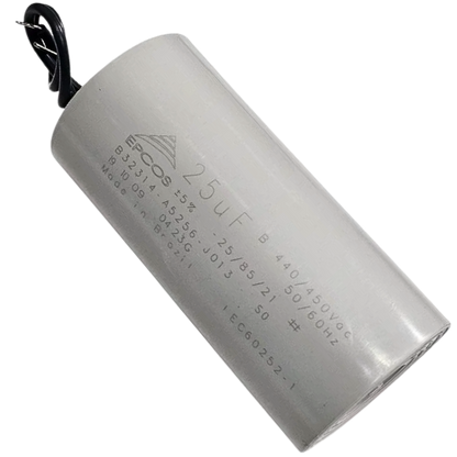 Capacitor De Partida 25uF 450V 45x95mm (2Fios)