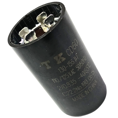 Capacitor De Partida 130uF-156uF 110V 36x70mm (Fast-on)