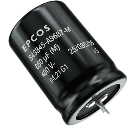 Capacitor Eletrolítico Snap-in 680uF 400V 35x50mm