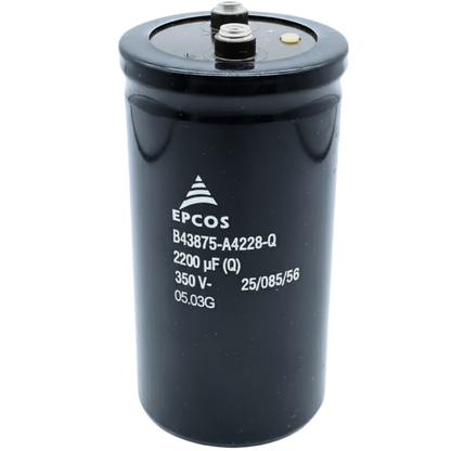 Capacitor Eletrolítico Giga 2200uF 350V 65x120mm